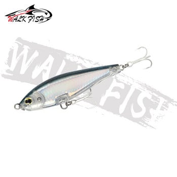 WALK FISH Потъващ Gravity Pencil Heavy Stick Fishing Lure 70MM 7.8G Saltwater Lipless Minnow Wobbler Твърда пластмасова стръв Pesca