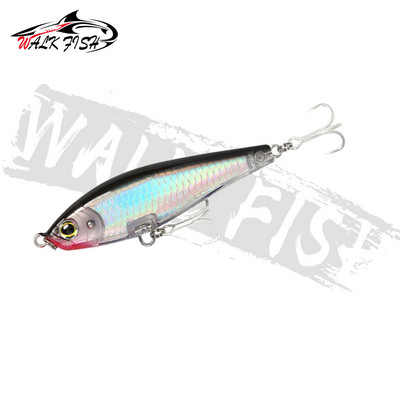 WALK FISH uppuv gravitatsioonipliiats Heavy Stick püügilant 70MM 7,8G soolase vee huuleteta Minnow voobler kõva plastist sööt Pesca