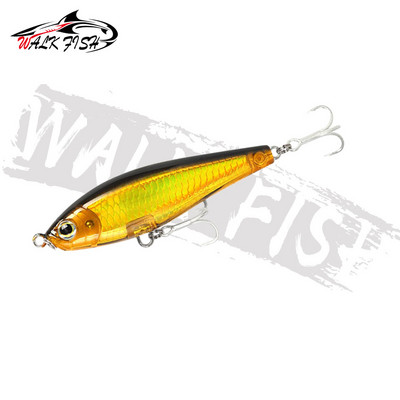 WALK FISH uppuv gravitatsioonipliiats Heavy Stick püügilant 70MM 7,8G soolase vee huuleteta Minnow voobler kõva plastist sööt Pesca