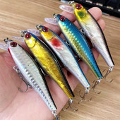 1 tk ujuvad Minnow kalapüügi landid voblerid 8,5 cm 9,3 g Jerkbait tehisplastist kõva sööt Carkbait Bass haugi püügivahendid