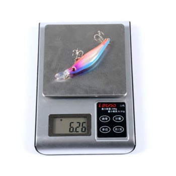 1 τεμ. Floating Laser Minnow Fishing Lures 8,3cm 6,2g Wobbler Crankbait Tackle 3D Eyes Hard Plastic Bait Bass Pike Carp Fishing