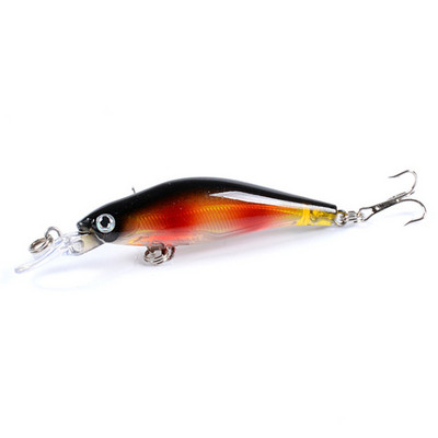 1 tk ujuv laser Minnow kalapüügi landid 8,3 cm 6,2 g Wobbler Crankbait Tackle 3D Eyes kõvast plastist sööt Bass haugi karpkala püük