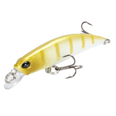 Aeglaselt uppuv Minnow püügilant 65mm 4g kunstlik Jaapani kõva söödaga haugi voblerid karpkala püüdmine