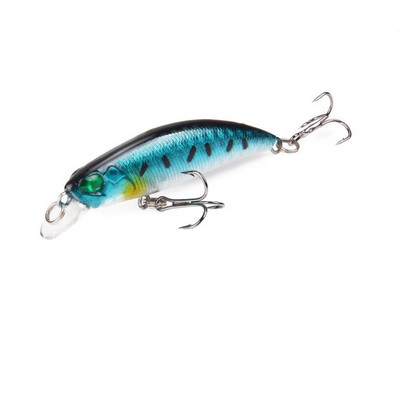 Aeglaselt uppuv Minnow püügilant 65mm 4g kunstlik Jaapani kõva söödaga haugi voblerid karpkala püüdmine