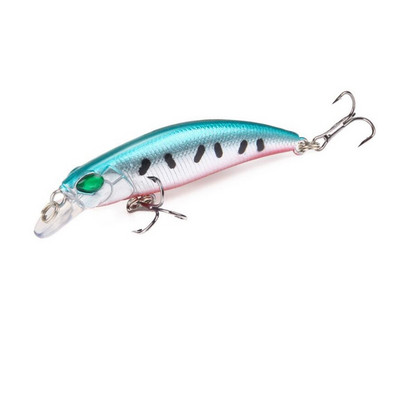 Aeglaselt uppuv Minnow püügilant 65mm 4g kunstlik Jaapani kõva söödaga haugi voblerid karpkala püüdmine