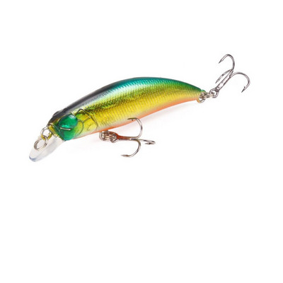 Aeglaselt uppuv Minnow püügilant 65mm 4g kunstlik Jaapani kõva söödaga haugi voblerid karpkala püüdmine