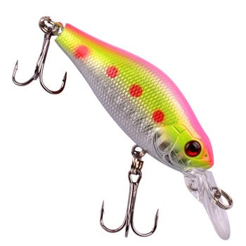 1 τεμ Minnow Fishing Lure Wobblers 7cm 8,1g Floating Crankbait Τεχνητό Πλαστικό Σκληρό Δόλωμα Bass Pesca Είδη Ψαρέματος Κυπρίνου