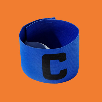 1/2Pcs Επαγγελματικό περιβραχιόνιο ποδοσφαίρου Nylon ρυθμιζόμενο ποδοσφαιρικό βραχίονα μπράτσο Leader Match Football Περιβραχιόνιο Captain Band Band