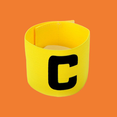 1/2Pcs Επαγγελματικό περιβραχιόνιο ποδοσφαίρου Nylon ρυθμιζόμενο ποδοσφαιρικό βραχίονα μπράτσο Leader Match Football Περιβραχιόνιο Captain Band Band