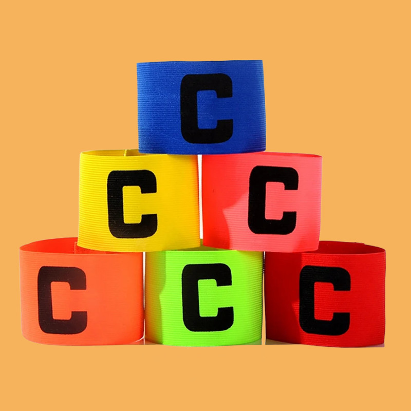 1/2 tk Professionaalne jalgpalli käepael nailonist reguleeritav jalgpalli käepael Leader Match jalgpalli käepael Kapteni käepael