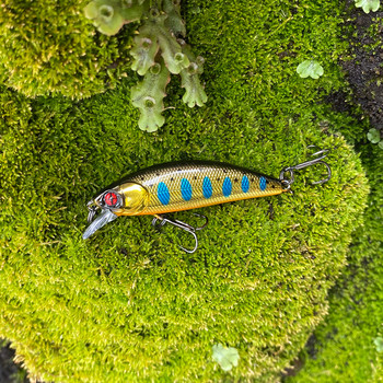 Peche Leurre LTHTUG PHOXY MINNOW HW 40S 2,6g 50S 4,5g Sinking Minnow With Assisthook Stream Fishing Lures For Perch Pike Trout