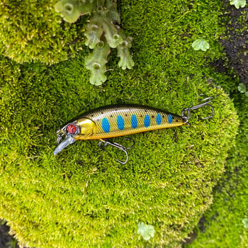 Peche Leurre LTHTUG PHOXY MINNOW HW 40S 2.6g 50S 4.5g Sinking Minnow with Assisthook Stream риболовни примамки за костур щука пъстърва