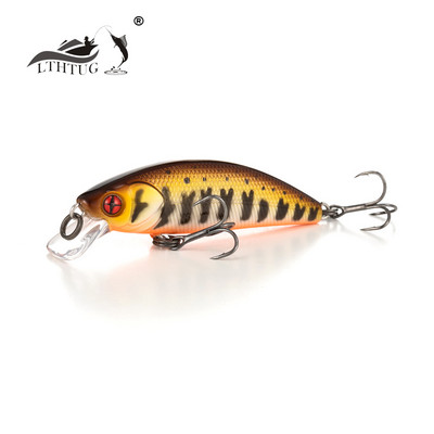 Peche Leurre LTHTUG PHOXY MINNOW HW 40S 2,6g 50S 4,5g grimstošs Minnow With Assisthook Stream zvejas mānekļi asari līdakas forelei