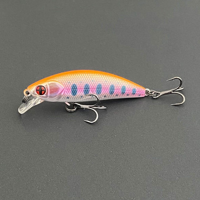 Peche Leurre LTHTUG PHOXY MINNOW HW 40S 2.6g 50S 4.5g Sinking Minnow Cu Assisthook Stream Naluci de pescuit pentru biban stiuca pastrav