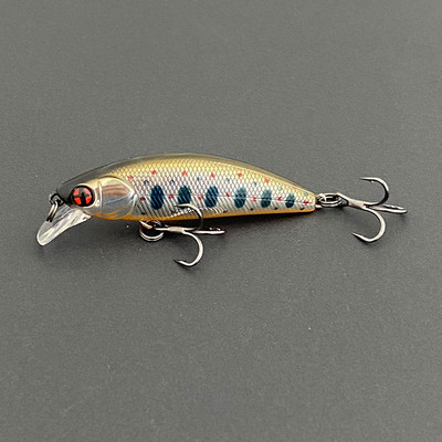 Peche Leurre LTHTUG PHOXY MINNOW HW 40S 2.6g 50S 4.5g Sinking Minnow Cu Assisthook Stream Naluci de pescuit pentru biban stiuca pastrav