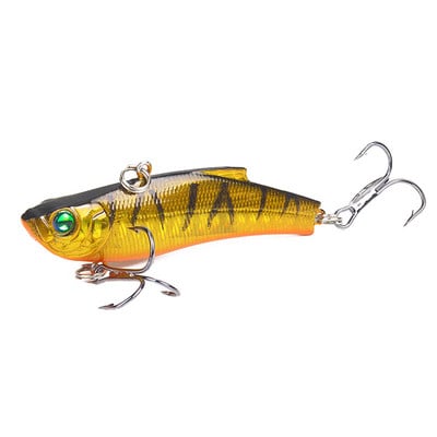 1 buc. Nalucă de pescuit cu gheață de iarnă 7cm/18g scufundare Isca artificială Rattlin vibrație VIB momeală tare Crankbait cârlige înalte