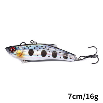 1 vnt. 7 cm/20 g dirbtinis japoniškas VIB žvejybos masalas, kurio viduje yra kietas nardymas, besisukantis masalas žieminiai žvejybos jūroje reikmenys