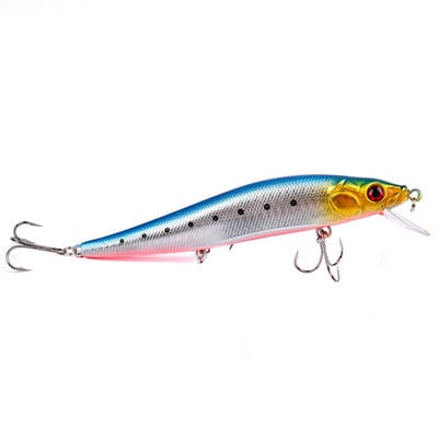 1 ks Rybárske návnady na ryby typu minnow 14g/23g Wobblery na crankbait, ostrieže 3D oči, umelá tvrdá návnada, šťuka, kapor, bas, plávajúce swimbait ryby