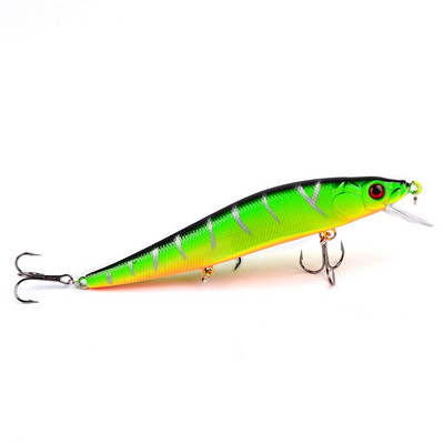 1 ks Rybárske návnady na ryby typu minnow 14g/23g Wobblery na crankbait, ostrieže 3D oči, umelá tvrdá návnada, šťuka, kapor, bas, plávajúce swimbait ryby