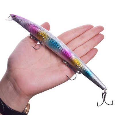 1 τεμ. Big Minnow Sea Fishing Lures 18cm 24g Trolling Wobblers Isca Plastic Artificial Hard Bait Crankbait Pesca Fishing Tackle