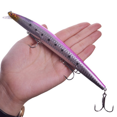1 τεμ. Big Minnow Sea Fishing Lures 18cm 24g Trolling Wobblers Isca Plastic Artificial Hard Bait Crankbait Pesca Fishing Tackle