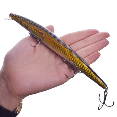 1 τεμ. Big Minnow Sea Fishing Lures 18cm 24g Trolling Wobblers Isca Plastic Artificial Hard Bait Crankbait Pesca Fishing Tackle