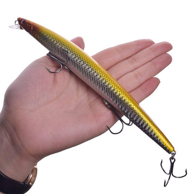 1 τεμ. Big Minnow Sea Fishing Lures 18cm 24g Trolling Wobblers Isca Plastic Artificial Hard Bait Crankbait Pesca Fishing Tackle