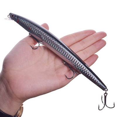 1 τεμ. Big Minnow Sea Fishing Lures 18cm 24g Trolling Wobblers Isca Plastic Artificial Hard Bait Crankbait Pesca Fishing Tackle