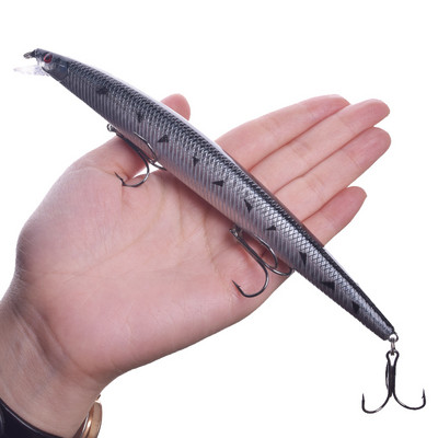 1 τεμ. Big Minnow Sea Fishing Lures 18cm 24g Trolling Wobblers Isca Plastic Artificial Hard Bait Crankbait Pesca Fishing Tackle
