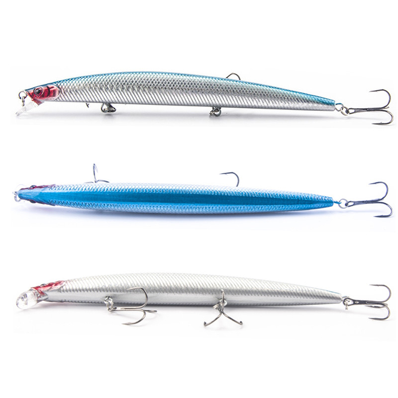 1 vnt Big Minnow jūrinės žvejybos masalai 18cm 24g velkamieji vobleriai Isca plastikiniai dirbtiniai kietieji masalai Crankbait Pesca žvejybos reikmenys