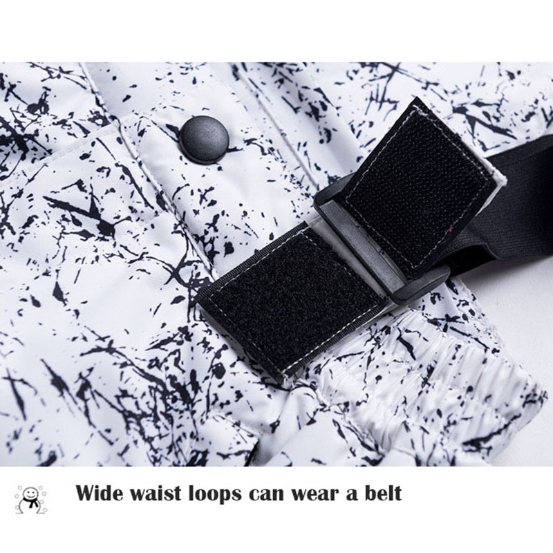 Oulyaln Outdoor Sports Aukštos kokybės, atsparus vėjui, vandeniui atsparus šiltas sniego kelnės Slidinėjimo kelnės snieglenčių sportui Žieminės slidinėjimo kelnės vyrams ir moterims