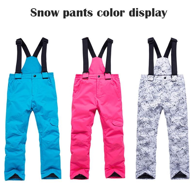 Oulyaln Outdoor Sports Aukštos kokybės, atsparus vėjui, vandeniui atsparus šiltas sniego kelnės Slidinėjimo kelnės snieglenčių sportui Žieminės slidinėjimo kelnės vyrams ir moterims