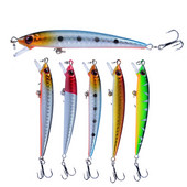1 ΤΕΜ 9cm 6g Minnow Fishing Lures Wobbler Hard Baits Crankbaits ABS Τεχνητό δέλεαρ για Είδη ψαρέματος Bass Pike