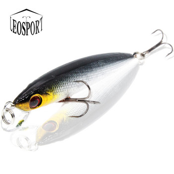 1 ΤΕΜ 9cm 6g Minnow Fishing Lures Wobbler Hard Baits Crankbaits ABS Τεχνητό δέλεαρ για Είδη ψαρέματος Bass Pike