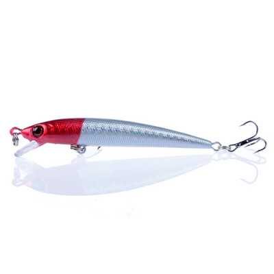 1 ΤΕΜ 9cm 6g Minnow Fishing Lures Wobbler Hard Baits Crankbaits ABS Τεχνητό δέλεαρ για Είδη ψαρέματος Bass Pike