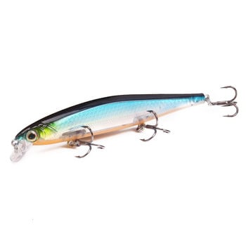 Minnow Fishing Lure Mino Baits Weights12.9g /11cm Bass Fishing Jerkbait Articulos De Pesca Isca Изкуствена фалшива риба