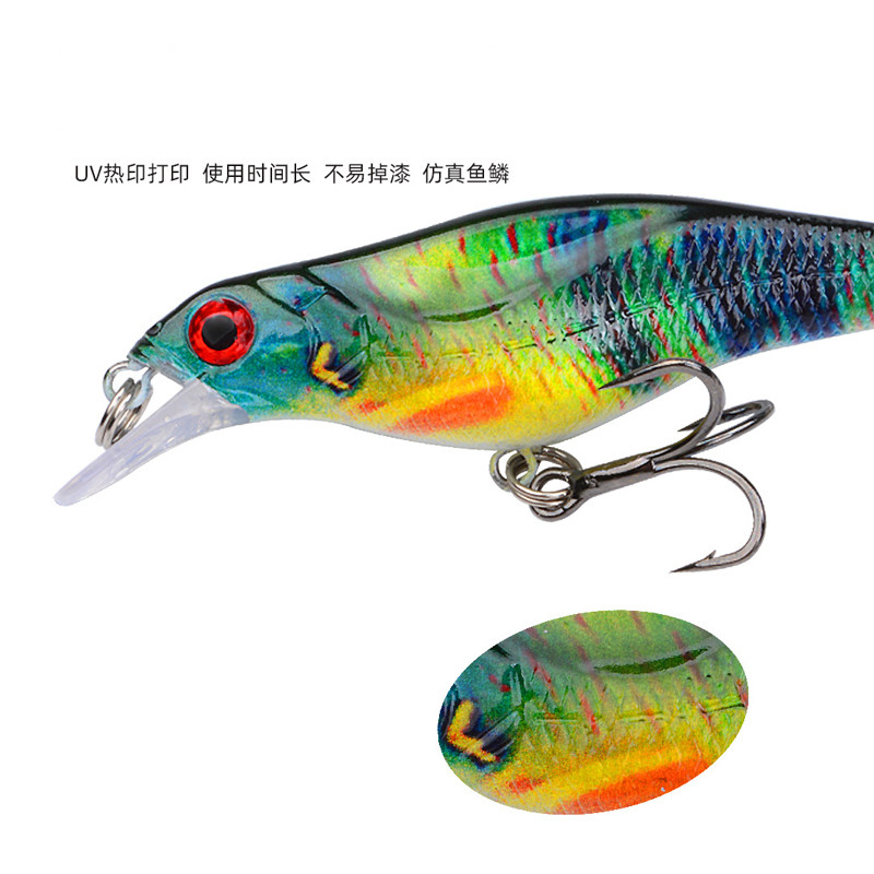 Suspended Minoring Bead Mamci 9,6 CM 8G mamac s UV printom za ribolov