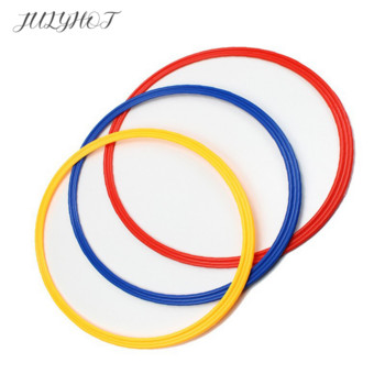 Δαχτυλίδι προπόνησης ποδοσφαίρου 30 cm 40 cm Round Speed Agility Training Ring Soccer Speed Agility Training Ring Gym Sports Agility Ring