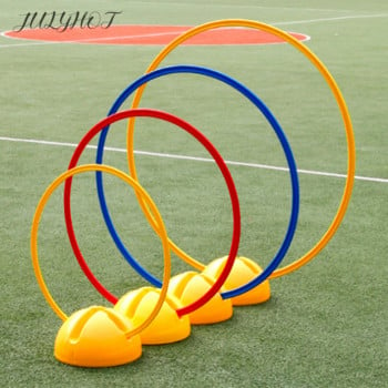 Δαχτυλίδι προπόνησης ποδοσφαίρου 30 cm 40 cm Round Speed Agility Training Ring Soccer Speed Agility Training Ring Gym Sports Agility Ring