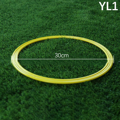 Δαχτυλίδι προπόνησης ποδοσφαίρου 30 cm 40 cm Round Speed Agility Training Ring Soccer Speed Agility Training Ring Gym Sports Agility Ring