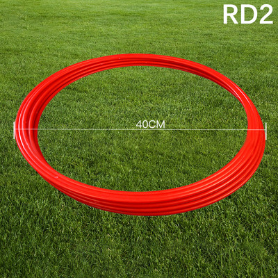 Δαχτυλίδι προπόνησης ποδοσφαίρου 30 cm 40 cm Round Speed Agility Training Ring Soccer Speed Agility Training Ring Gym Sports Agility Ring