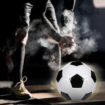 Μέγεθος 5 Επαγγελματική προπόνηση Μπάλες ποδοσφαίρου PU Δερμάτινο Μαύρο Λευκό Μπάλες ποδοσφαίρου Μπάλες ποδοσφαίρου Στόχος Ομάδα Atch Προπόνηση Μπάλες