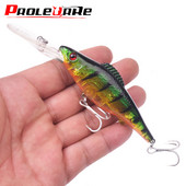1 buc. Naluci de pescuit Wobblers de scufundare adâncă 12,5 cm 15 g Momeală mare Crankbait Minnow Trolling Plastic Artificial Hard Momeal pentru crap Stiuca Bas
