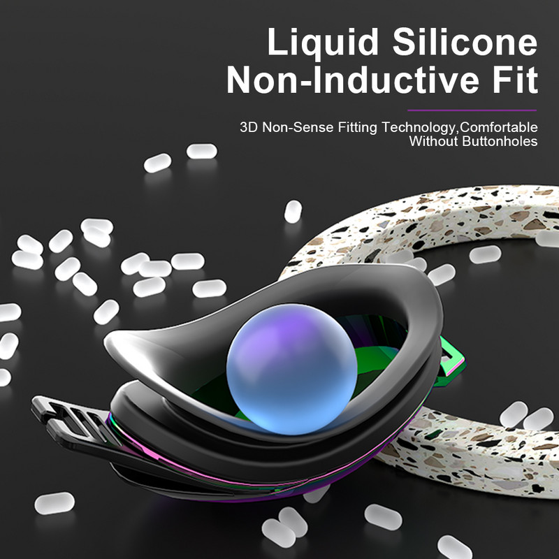 JSJM uued ujumisprillid Täiskasvanutele Uduvastane UV-kaitse Objektiiv Meestele Naistele Professionaalsed silikoonist reguleeritavad ujumisprillid Unisex