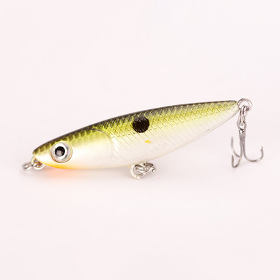 1 tk 4,5 cm 2g ujuv minipliiatsiga kalapüügisööt Crankbait Minnow Popper Top Water Hard Lure püügisööt