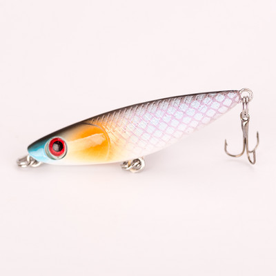 1 tk 4,5 cm 2g ujuv minipliiatsiga kalapüügisööt Crankbait Minnow Popper Top Water Hard Lure püügisööt