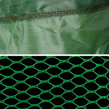 Φορητό δίχτυ ψαρέματος Αποθήκευση ψαριών Αξεσουάρ ψαρέματος Ατσάλινο δαχτυλίδι Πτυσσόμενο κλουβί ψαριών Δίχτυ παγίδα ψαρέματος ψαριών