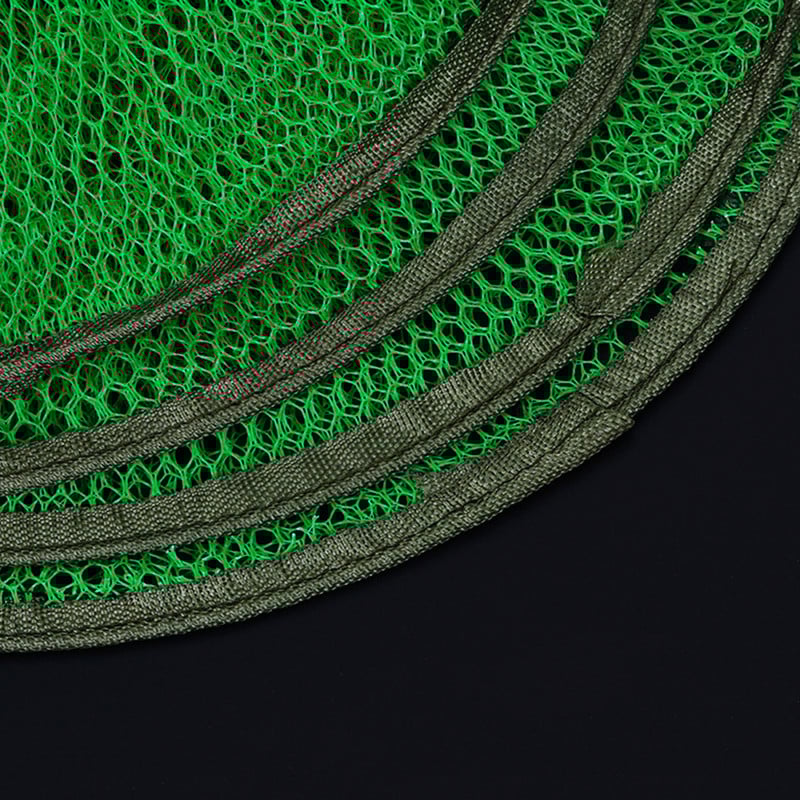 Plasa de pescuit portabila Depozitarea pestilor Accesorii de pescuit Inel de otel Cusca de peste pliabila Capcana de pescuit Plasa de pescuit Cos de pește