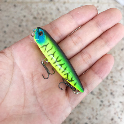 1tk Mini kalastuslant ujuv pliiatssööt 5 mm 3g väntsööt Tehisplastist kõva sööt Vooblerid Bass haugi kalastustarbed