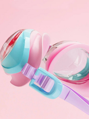 Водоустойчиви противозамъгляващи очила за плуване UV Детски професионални цветни лещи Детски очила Очила за плуване Очила